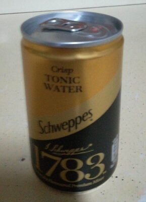 Tonic water front packaging