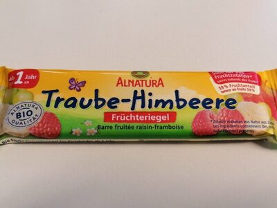 Alnatura Früchteriegel Traube-Himbeere