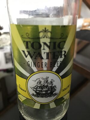 Tonic water front packaging