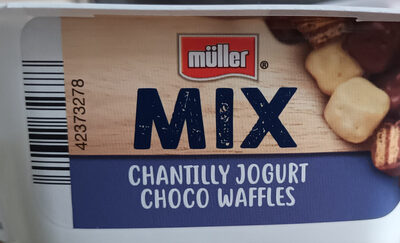 Müller mix choco waffles