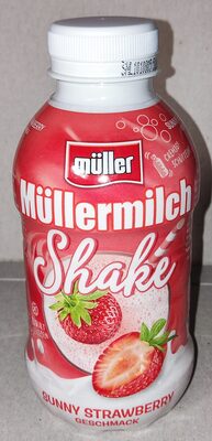 Müllermilch Shake - Sunny-Strawberry-Geschmack