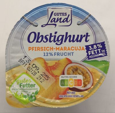 Obstighurt Pfirsich-Maracuja