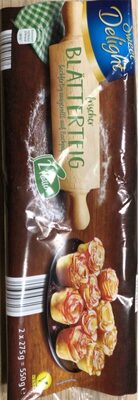 Frischer Blätterteig