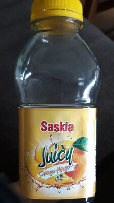 Juicy orange-mango front packaging