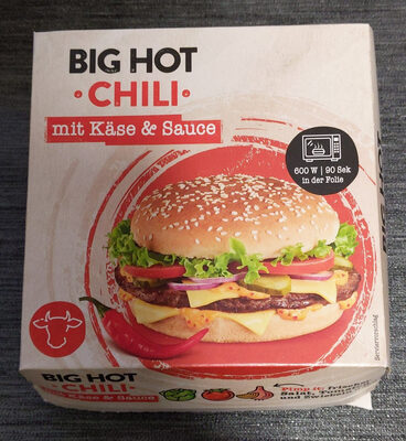 BIG HOT CHILI mot Käse und Sauce