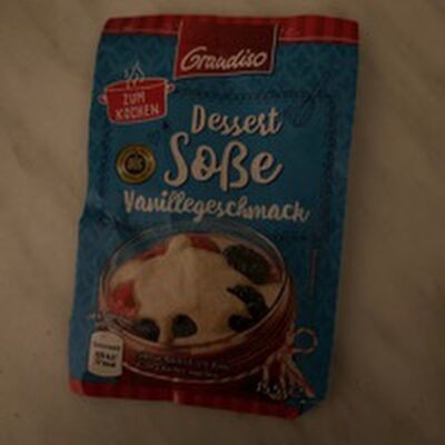 Dessert Soße front packaging