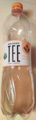 Weisser Tee - direkt gebrüht - Pfirsich Geschmack