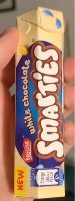 Smarties white front packaging
