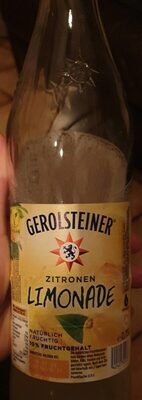 Gerolsteiner Zitronen-Limonade