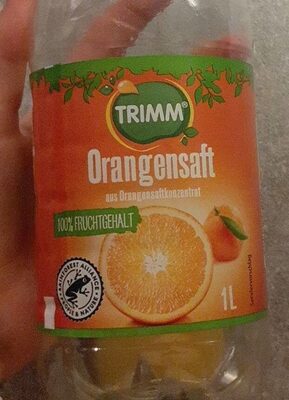 Orangensaft front packaging