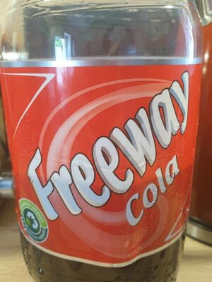 Freeway Cola front packaging