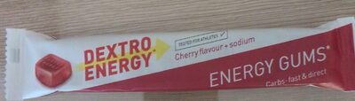 Cherry Flavoured Energy Gums