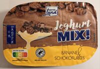 Joghurt-Mix - Banane & Schokoflakes