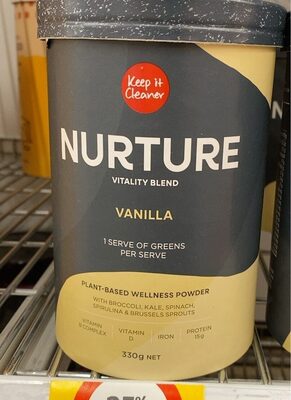 Nuture Vitality Blend front packaging