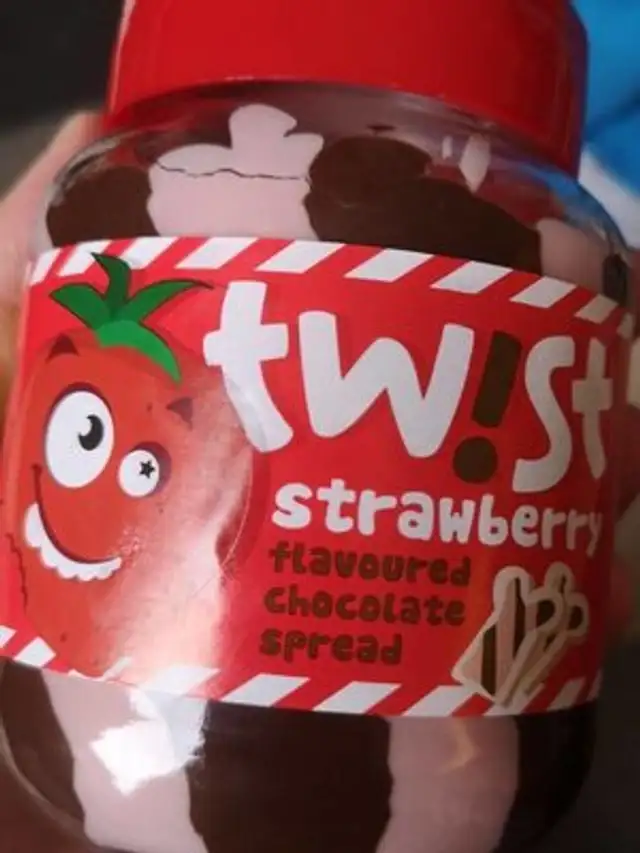 Twist strawberry, pâte a tartiner