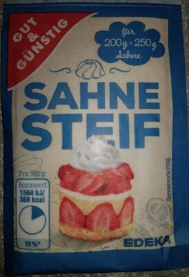 Sahnesteif