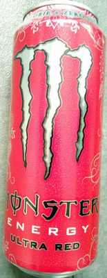 Monster energy ultra red front packaging