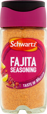 Schwartz Fajita 46G Jar front packaging