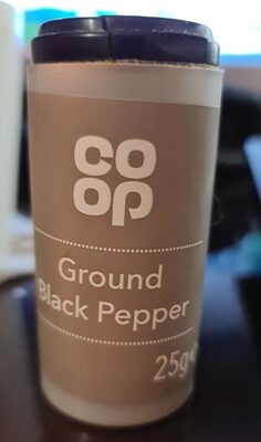Ground black pepper