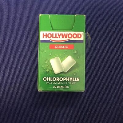 Chewing-gum chlorophylle