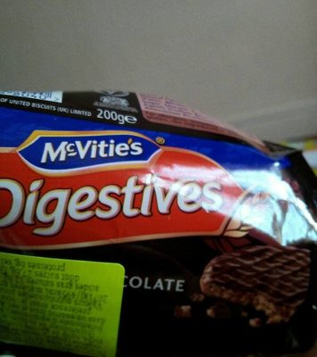 Mcvities Dark Chocolate Digestive (200 Grams)