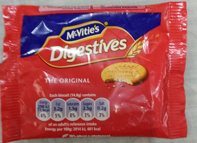 Digestive crackers original flavor