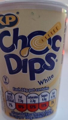 KP Choc dips White 28g