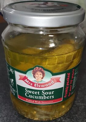 Sweet sour cucumbers