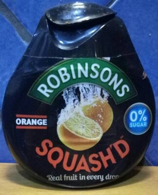 Squash'd orange