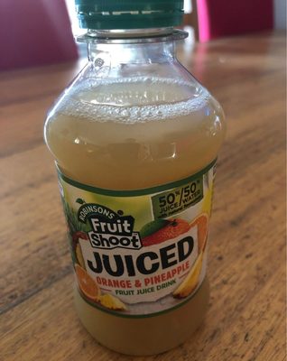 Fruit shoot juice front packaging