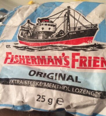 Fisherman's Friend Original Suikervrij nutrition facts table