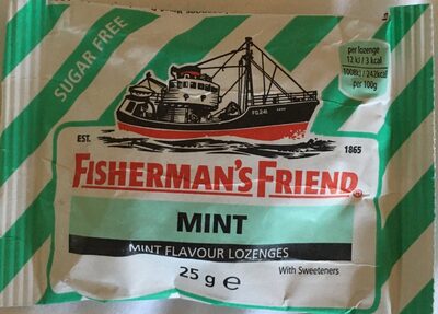 Fisherman's Friend Mint Sugar Free Lozenges - 25G
