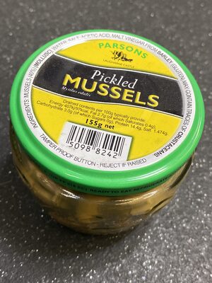 Parsons Pickled Mussels 155G