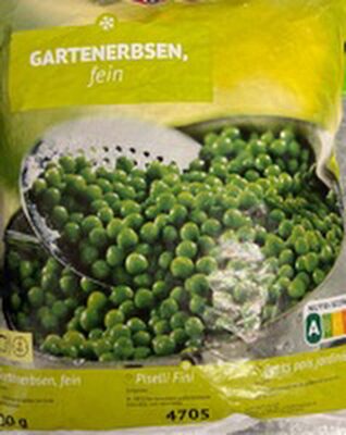 Gartenerbsen fein