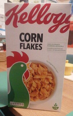 Corn flakes front packaging