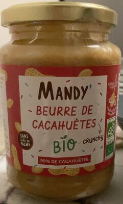 beurre de cacahuètes front packaging