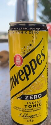 Scheppes zero indian tonic front packaging