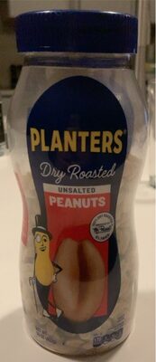 Planters Dry Roasted Unsalted Peanuts