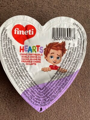 Hearts front packaging