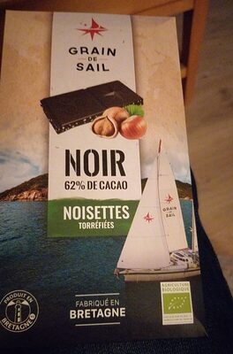 Chocolat Noir Noisettes torréfiées