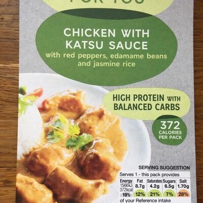 Chicken with  katsu sauce