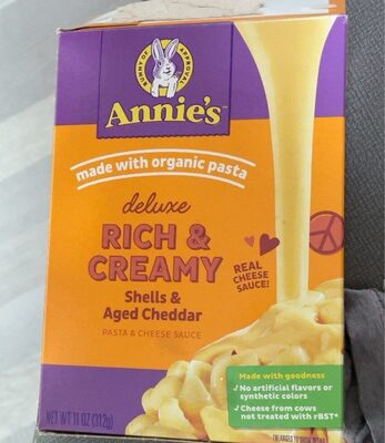 Annies - deluxe rich & creamy shells and aged cheddar