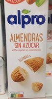 Leche de almendras sin azucar vegetal