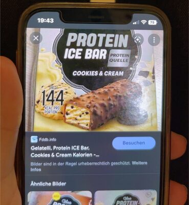Protein ice bar