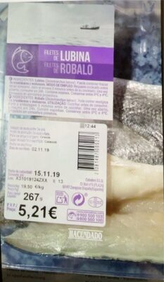 Lunina al rodabalo front packaging