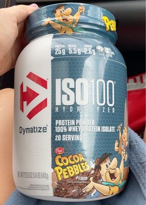 Dymatize front packaging