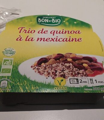 Trío de quinoa a la mexicaine