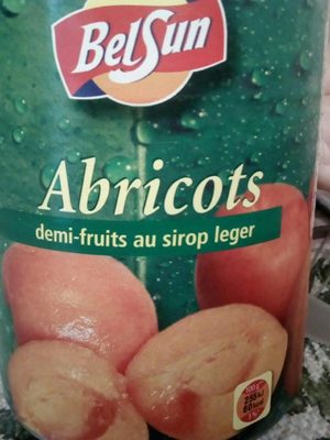 Abricots demi-fruits au sirop léger