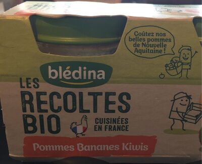 Pommes Bananes kiwis