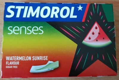 Stimorol Watermelon sunrise Flavour front packaging